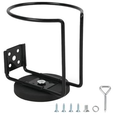 Imagem de Suporte de copo magnético, suporte magnético de bebida para trator, caminhão, ônibus escolar, geladeira, esteira, suporte de copo magnético para garrafa de bebida em superfície de metal, pacote com 2