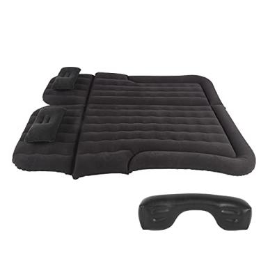 Imagem de Bomba de Colchão de Ar Elétrico de 12V, PVC Lidando do Lado de Fora, Viagens SUV MPV RV, Adequadas para Sedan, SUV (preto)