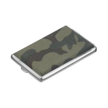 Imagem de Suporte De Cigarro De Couro Unissex Para 12-20 Cigarros Bolso Caixa De