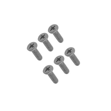 Imagem de Zahara 6 peças de substituição de parafusos de capa inferior inferior preta para HP OMEN 15-DH TPN-C143