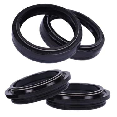 Imagem de Riloer Kit de limpador de garfo OilSeal, 1991-1996 compatível com Honda XR250L, kit de vedação de óleo de garfo dianteiro de motocicleta 43X53X9.5/11mm