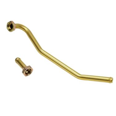 Imagem de Conector de tubo de óleo do refrigerador de transmissão compatível com Camry Solara 1997-2003 3.0L, para ES300 1997-2001, 2 peças de conector de linha de resfriador de fluido de transmissão (rosca M14