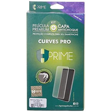 Imagem de Kit Pelicula Curves Pro + Capa TPU para Samsung Galaxy S9, Hprime, Película Protetora de Tela para Celular, Transparente