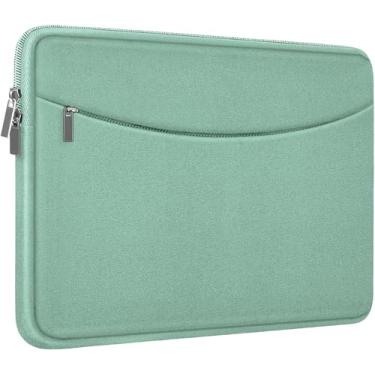 Imagem de Capa protetora para laptop de 35.6 cm, à prova de choque, bolsa de transporte para computador com bolso acessório, capa de computador portátil para MacBook de 14 polegadas, HP, Dell, Lenovo, Acer