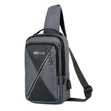 Imagem de Mochila Pequena Mini Pochete Masculina Impermeável Resistente e Leve d