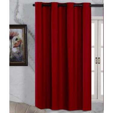 Imagem de Cortina De PVC Blackout 1,40m x 1,80m Cortina de Porta Janela - CACÁ E