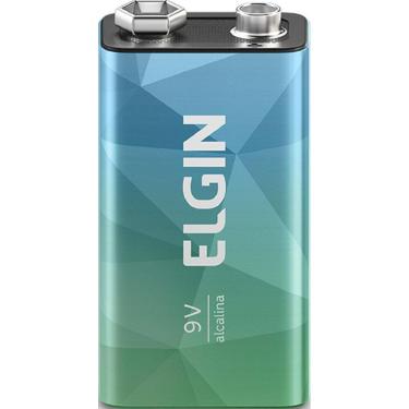 Imagem de Kit 10 Baterias 9V Elgin Encartelada