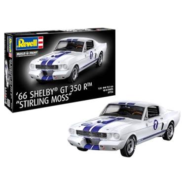 Imagem de Revell 07736 1966 Shelby GT 350 R Stirling Moss Escala 1:24 - Kit de modelo de plástico não construído/sem pintura