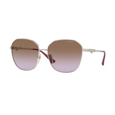 Imagem de Óculos de Sol Vogue Eyewear 0VO4265SL 280/68 Tam 59 / Ouro - Lentes Marrom