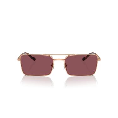 Imagem de Óculos de Sol Vogue Eyewear Polarizado 0VO4309S 51525Q Tam 57 / Rose Gold - Lentes Roxo