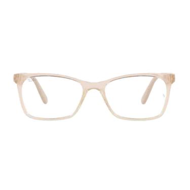 Imagem de Armação para Óculos Ray-Ban 0RX7202L 8163 Tam 53 / Marrom Claro