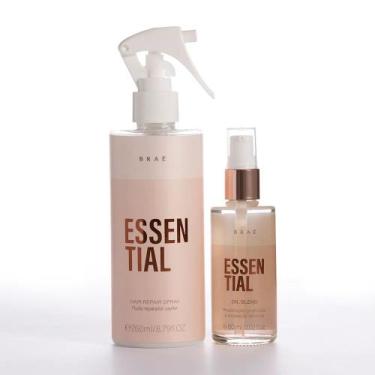 Imagem de Kit Braé Essential Leave-in Spray 260ml + Óleo Capilar 60ml