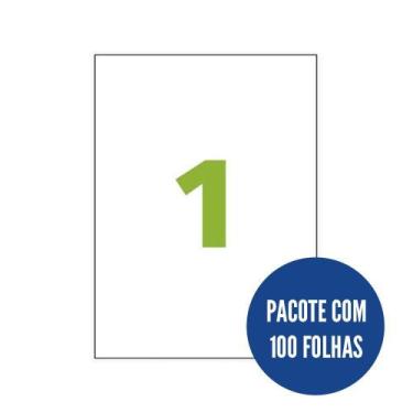 Imagem de Etiqueta Nº1 100 folhas Colacril