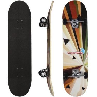 Imagem de Skate Infantil 31 Iniciante Montado Completo Masculino Feminino Import