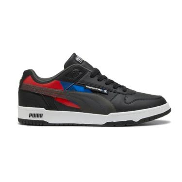 Imagem de PUMA Tênis masculino BMW M Motorsport Rbd Game Low Cadarço Casual - Preto, Preto, 40