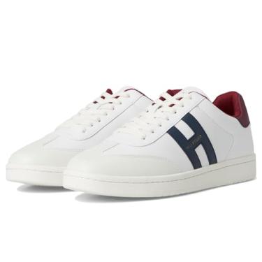 Imagem de Tommy Hilfiger Tênis masculino Lerge, Creme/azul marinho/vermelho vermelho, 45