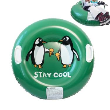 Imagem de Tobogã Inflável de Neve para Adultos | Toboágua Inflável Resistente para Neve | Brinquedos para Exteriores Inverno | Diversão em Parques Jardins Praia e Actividades de Inverno