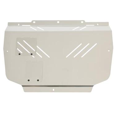 Imagem de KUAFU Placa deslizante sob a bandeja compatível com Honda Civic 2016-2021 Honda Civic Belly Pan Engine Proteção contra respingos, motor protetor contra respingos, alumínio prateado