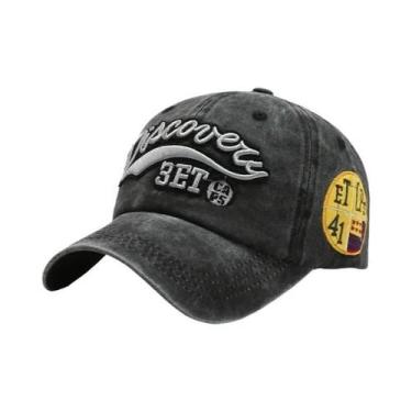 Imagem de Boné de Beisebol Unissex Vintage - Algodão Lavado, Bordado e Estilo Sn
