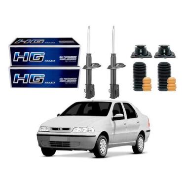 Imagem de Kit Amortecedor Dianteiro Siena 1.0 1.3 1.5 2001 A 2003 - Nakata