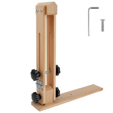 Imagem de Pônei de costura de couro, grampo de costura de couro com rotação 180, universal ajustável, ferramenta de grampo de cavalo de mesa, ferramenta profissional de costura de couro para costura de fixação