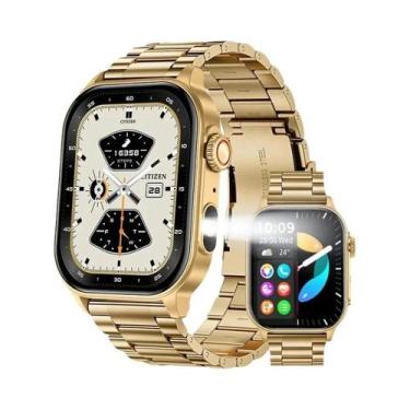 Imagem de Relógio Inteligente Bluetooth Feminino Com Monitoramento De Saúde 24 H