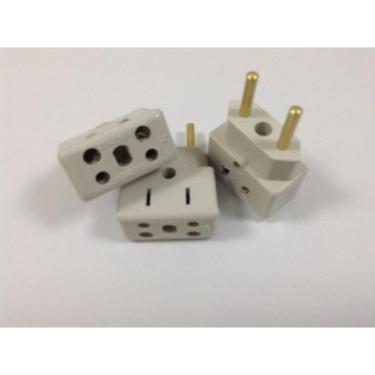 Imagem de Adaptador Tomada Bob 10A 16A 20A 110V 220V Secador Cabelo