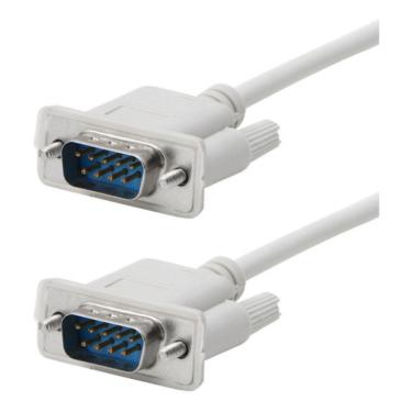 Imagem de Cabo Serial Rs232 Db9 9 Pinos M/m 1.8m Automacao Industrial