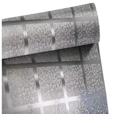 Imagem de Película Adesiva Jateada para Privacidade Vidros, Box, Janelas e Portas Decoradas Impermeável (Jateado Quadra, 3mx1m)