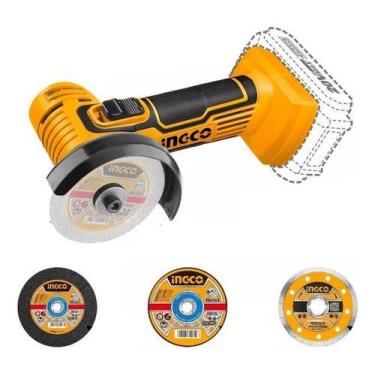 Imagem de MINI ESMERILHADEIRA INGCO 3Pol A BATERIA 20V (NAO ACOMPANHA) LINHA P20