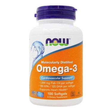 Imagem de Ômega-3 1000mg 100 Softgels - Now Foods Importado - sku 2109