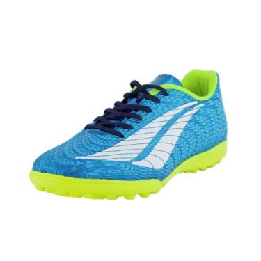 Imagem de Chuteira Masculina Society Penalty Storm Y-2 Azul, Az, Bc, Am, 39