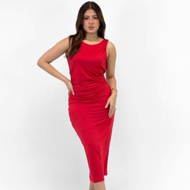 Imagem de Vestido Formitz Midi Regata Feminino-Feminino