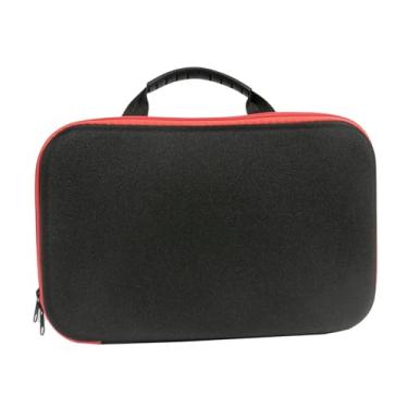 Imagem de MFMEXUL Estojo para Furadeira Elétrica, Caixa de Ferramentas em EVA, Versátil, Bolsa para Guardar Chaves de Fenda, Inflador de Pneus E Alicates, Vermelho, Tamanho real
