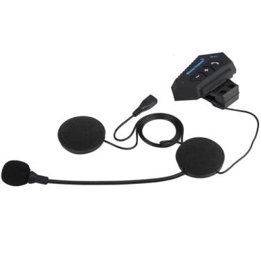 Imagem de Irfora BT V4.1 + EDR, Fone de Ouvido Hi-Fi, Fone de Ouvido Viva-voz para Capacete para Motocicleta, Suporte para Funções de Telefone, Com Bateria Recarregável