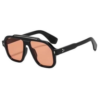 Imagem de Óculos de Sol UV400 - Armação Leopardo com Rebites Estilo Punk para Homens e Mulheres, Esportes ao Ar Livre, Corrida e Ciclismo, nas cores preto, vermelho e chá.