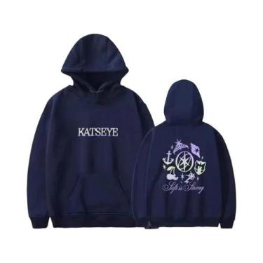 Imagem de Moletom Unissex Oversize De Manga Longa Com Capuz De Veludo Grosso Rou