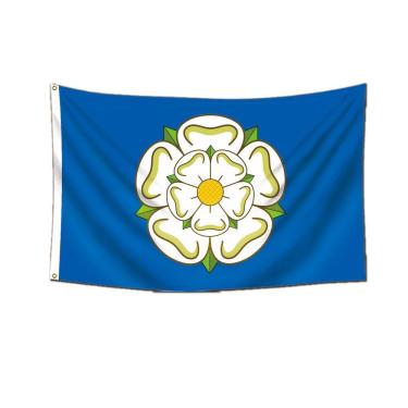 Imagem de Tapeçaria de decoração para pendurar na parede Yorkshire Flag Anime 90x150cm