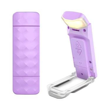 Imagem de Lanterna De Livro Recarregável USB, Cuidando Dos Olhos, 3 Cores, Brilh