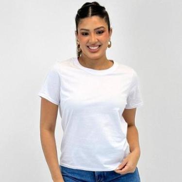 Imagem de Camiseta Malwee Básica Manga Curta Feminina-Feminino