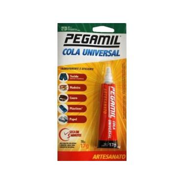 Imagem de COLA UNIVERSAL PEGAMIL 17 G - Adesivo para Artesanato e Reparos