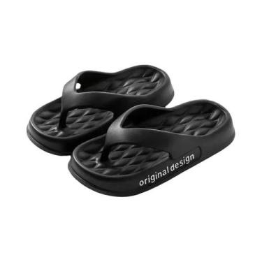 Imagem de Chinelos De Plataforma Femininos Em Cores Sólidas Antiderrapantes Para