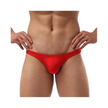 Imagem de Cuecas Sexy Para Homens Com Pouch Convexo Em U, Moda De Verão Para Pra
