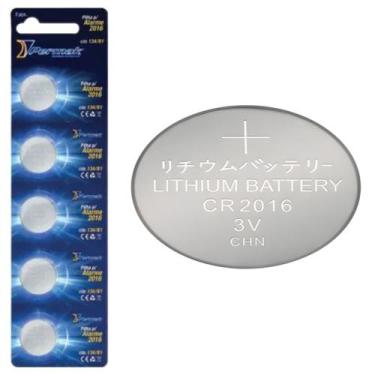 Imagem de Pilha Bateria Alarme controle portão Automático CR2032/CR2025/CR2016 -