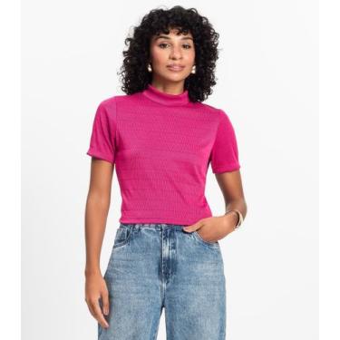 Imagem de Blusa Feminina Infinita Cor Rosa, G, Rosa
