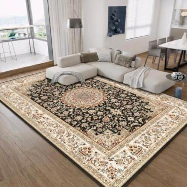 Imagem de Tapete para Sala de Luxo Estampado Antiderrapante Tapete Grande para Quarto Escritório(2.00 X 1.50M,ESTAMPA 07)