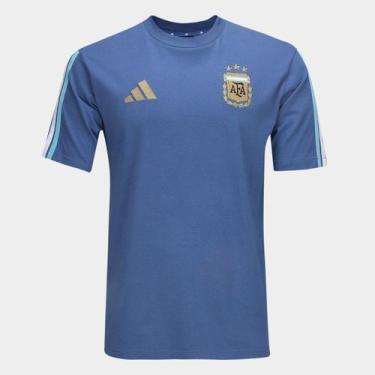Imagem de Camiseta Seleção Argentina 2026 Masculina - Adidas, Azul, M