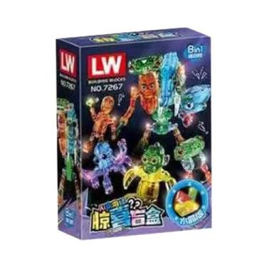 Imagem de Brinquedo De Blocos De Montar Figura Tralalelo Caixa Surpresa Tungtung