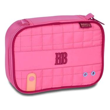 Imagem de Estojo Box Rebecca Bonbon Plush Dreans Rosa - RB26240 - Clio