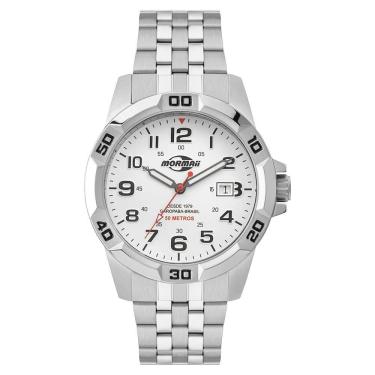 Imagem de Relógio Mormaii Masculino Steel Basic Prata MO2317AD/1B
